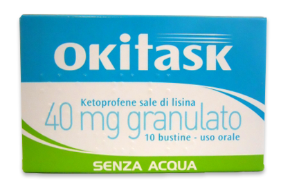 Okitask - 10 bustine orosolubili - 40 mg