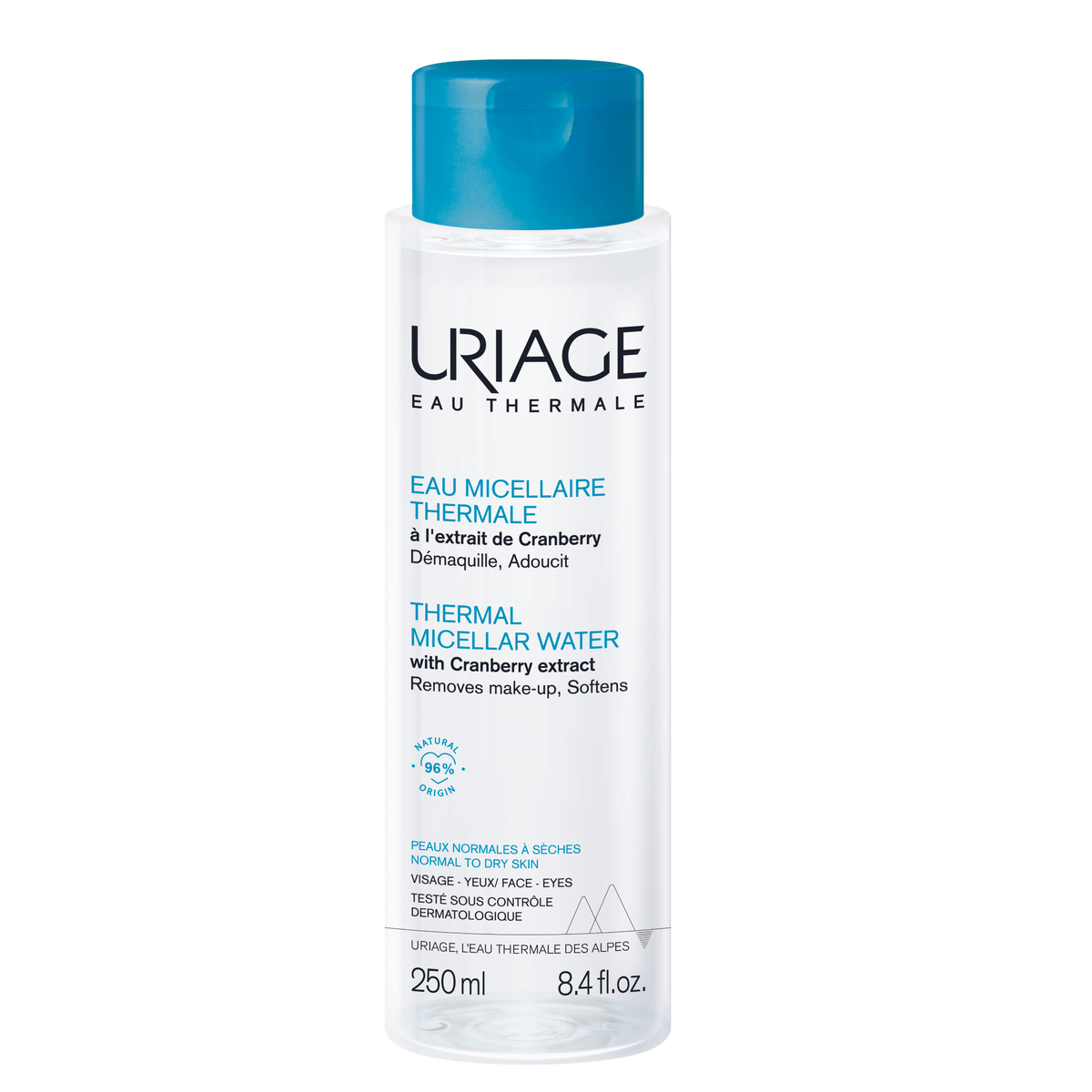 Uriage - Acqua Micellare Termale Per Pelle Normale O Secca 250 ml