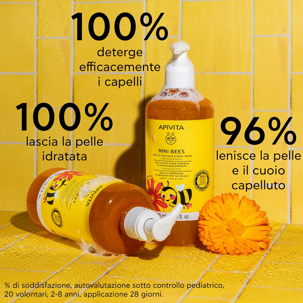 Apivita Detergente Corpo e Capelli Delicato Bimbi - 500ml