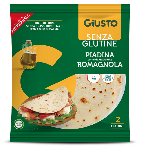 GIUSTO S/G Piadina 220g