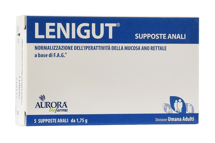 Lenigut Supposte Anali 5 Pezzi
