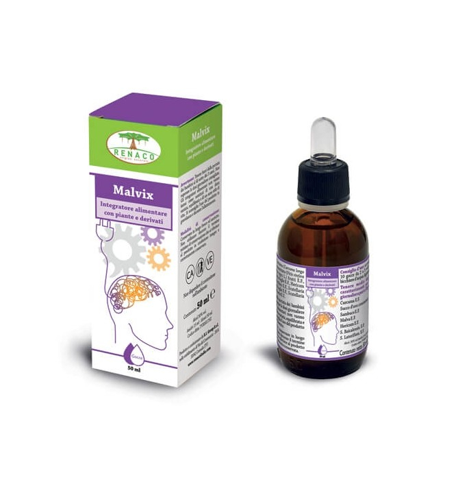 Malvix Tonico Psico-Fisico gocce 50ml