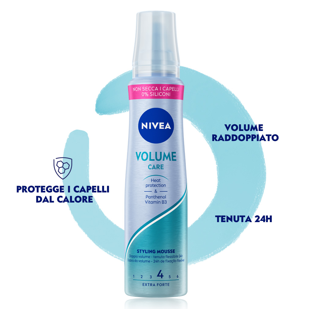NIVEA STYLING MOUSSE VOL CARE