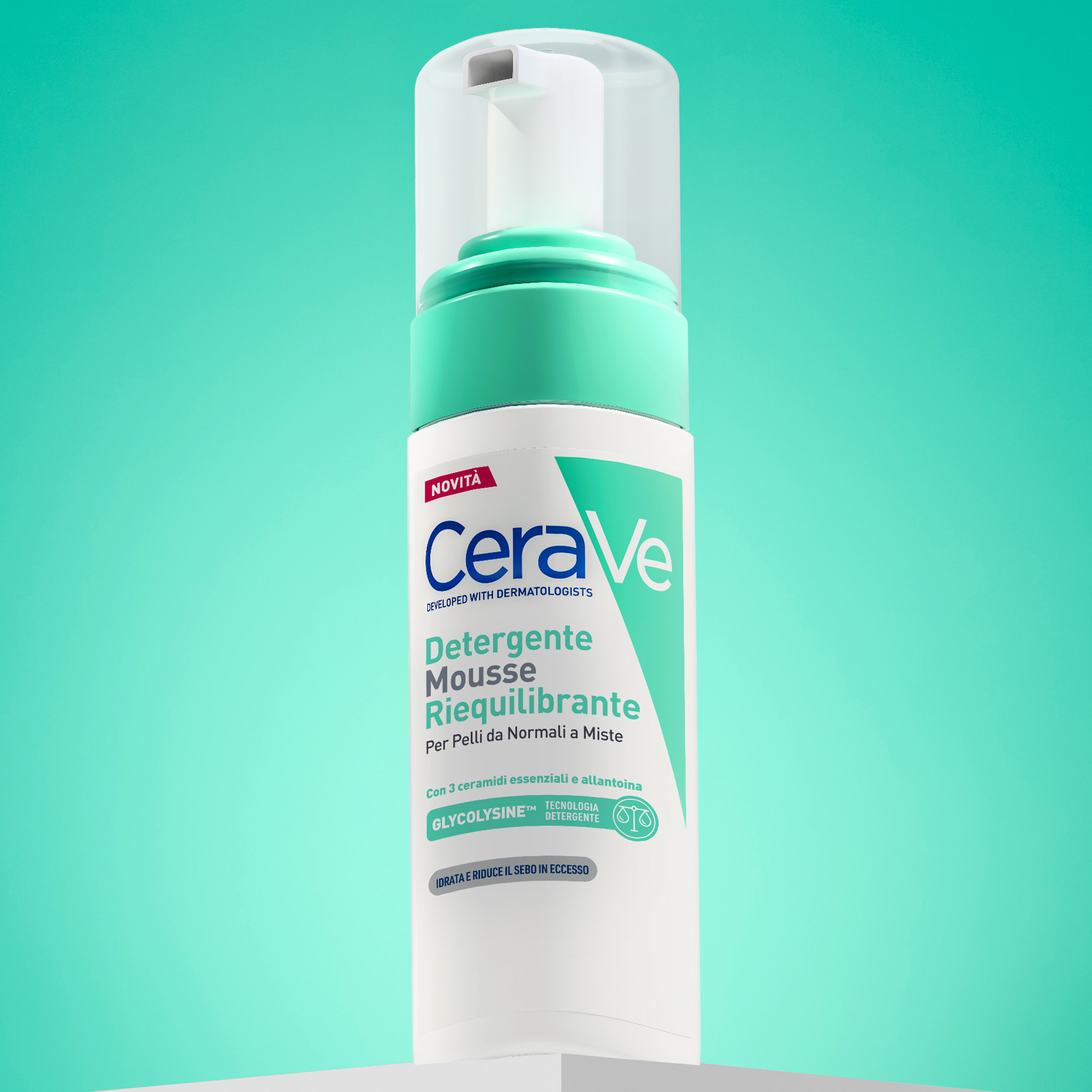 Cerave Mousse Detergente Riequilibrante 148 ml
