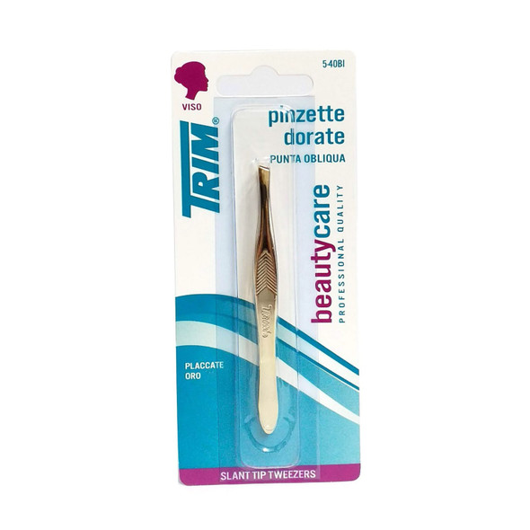 TRIM PINZA CIGLIA 5-40BI OBLIQ ORO