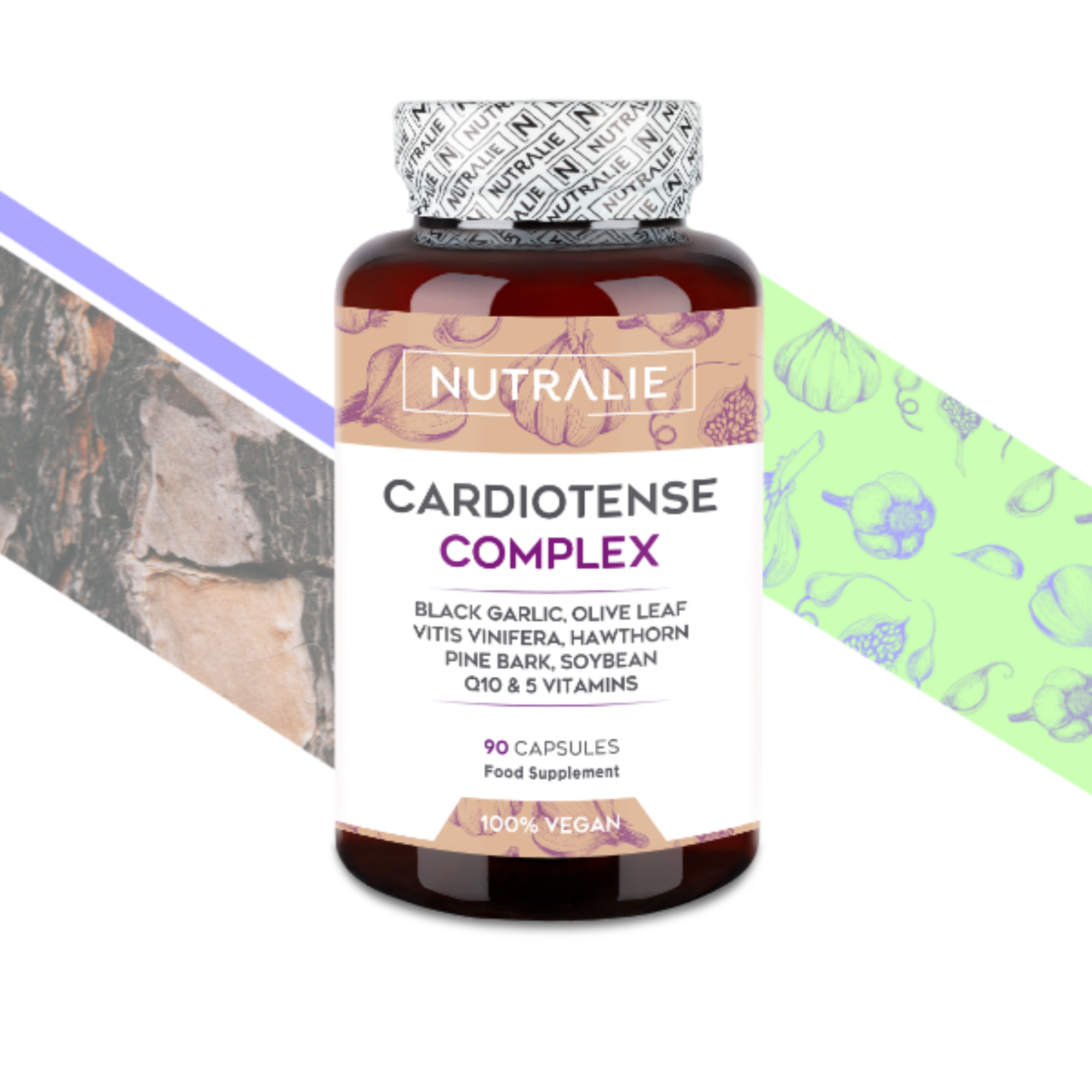 Nutralie Cardiotense Complex 90 Capsule - Integratore Per Il Benessere Cardiovascolare
