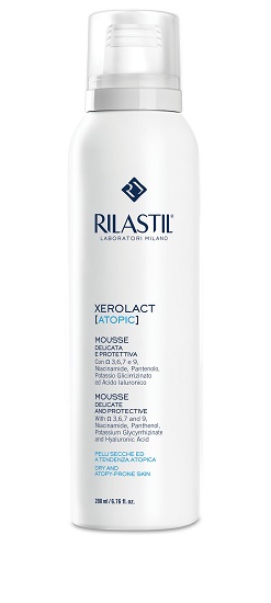 Rilastil Xerolact Atopic Mousse Pelle Secca 200 ml