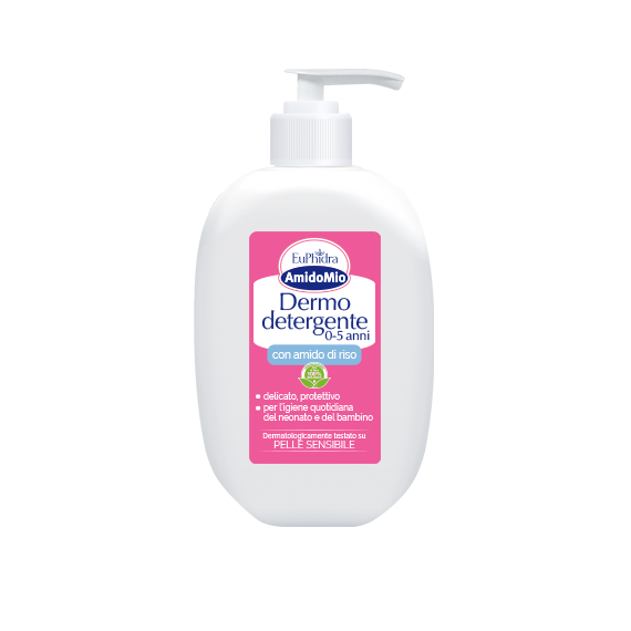 Euphidra AmidoMio Dermodetergente - Per bambini da 0 a 5 anni - 400 ml