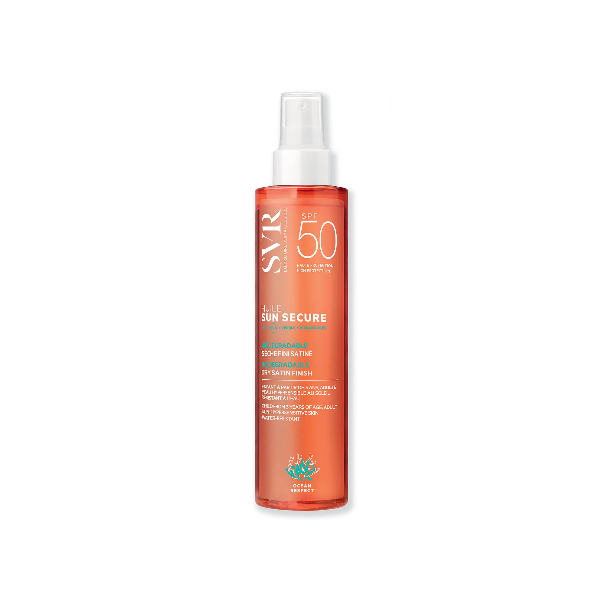 SVR SUN SECURE Olio Secco Corpo SPF50 200mL 
