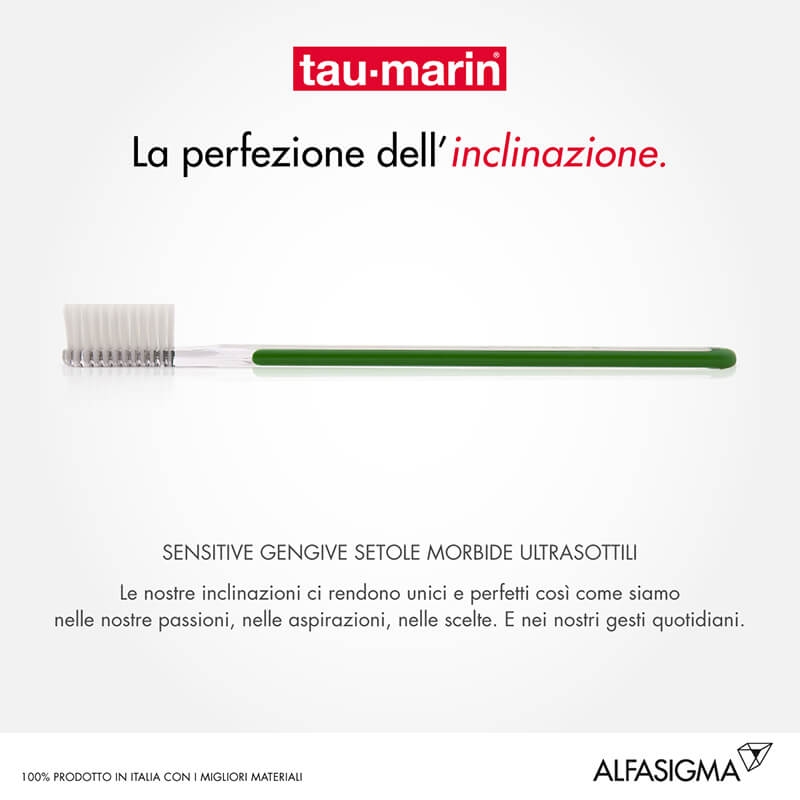 Tau-marin Sensitive Gengive Spazzolino Setole Morbide Gengive Infiammate