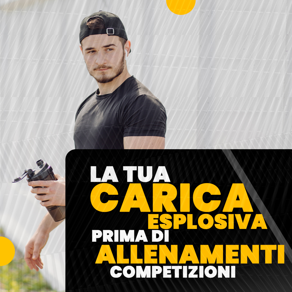 T-Rex Integratori Pre Workout Energy Explosion Gusto Pesca 250 g - Integratore Per Lo Sport