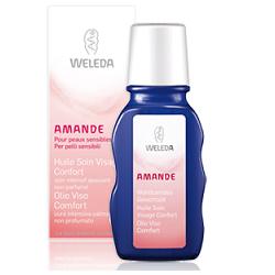 Weleda Amande Olio Viso Comfort Pelle Sensibile 50 ml