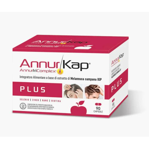 AnnurKap Plus Integratore Caduta Capelli 90 Capsule