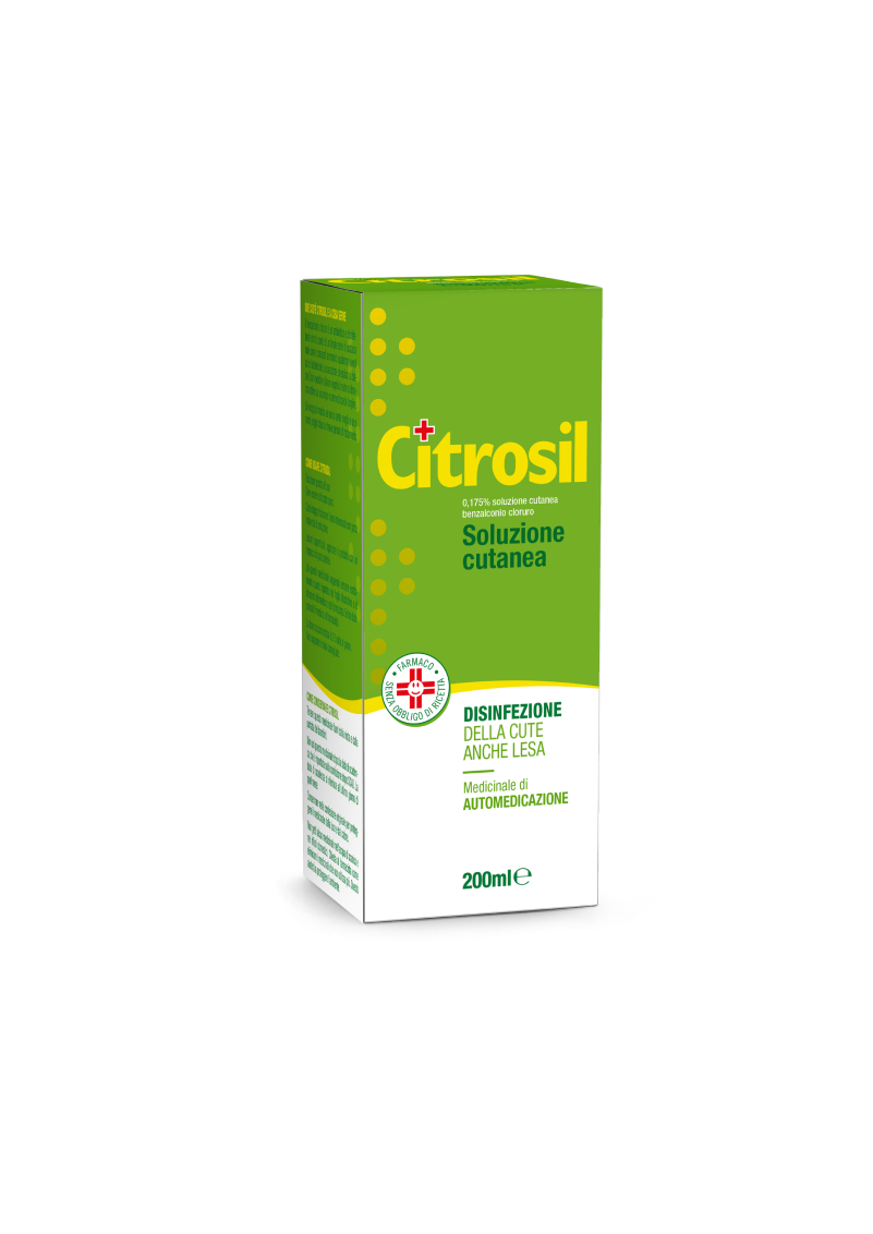 Citrosil Soluzione Cutanea Disinfettante 0,175% Benzalconio cloruro 200 ml