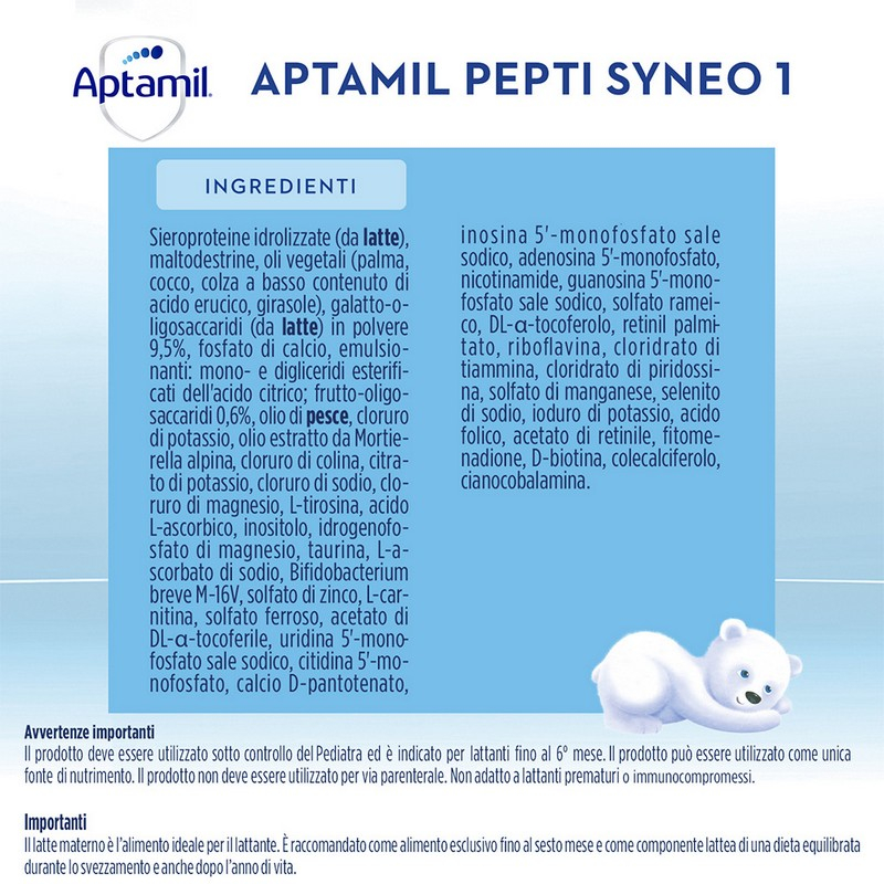 APTAMIL PEPTI SYNEO 1 400G