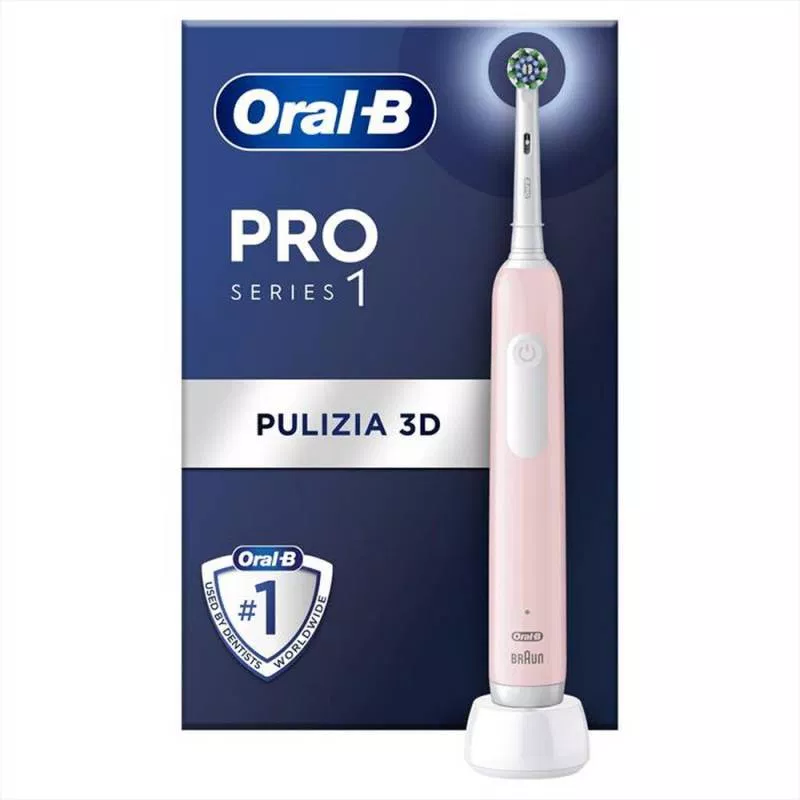 ORALB PRO 1 ROSA SPAZZ ELET+TC