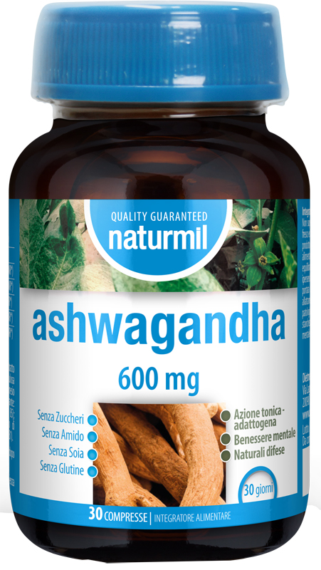 NATURMIL ASHWAGANDHA 30CPR