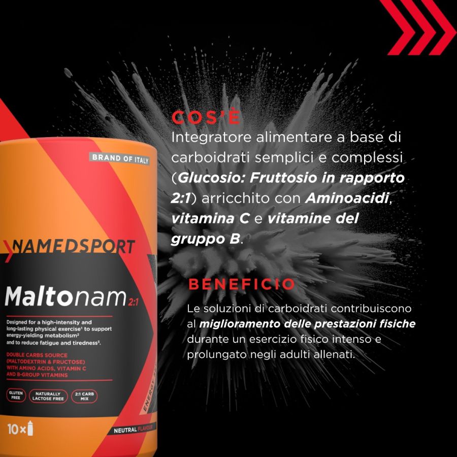 Named Sport Maltonam 2:1 - Integratore A Base Di Carboidrati 500 g