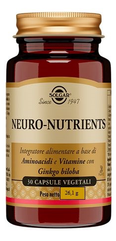 NEURO NUTRIENS 30*Cps SOLGAR