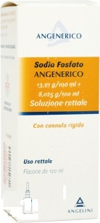 Sodio Fosfato Angenerico Soluzione Rettale Stitichezza 120 ml