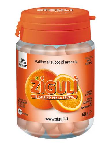 ZIGULI ARANCIA 100PALLINE 60G