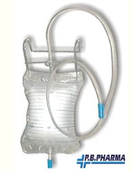 PB Pharma Sacca Raccolta Urina Da Letto Senza Scarico Con Tubo 130 cm