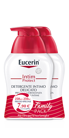 Eucerin pH5 Detergente Intimo PROMO FAMILY BIPACK Pacco doppio 250ml + 250ml 