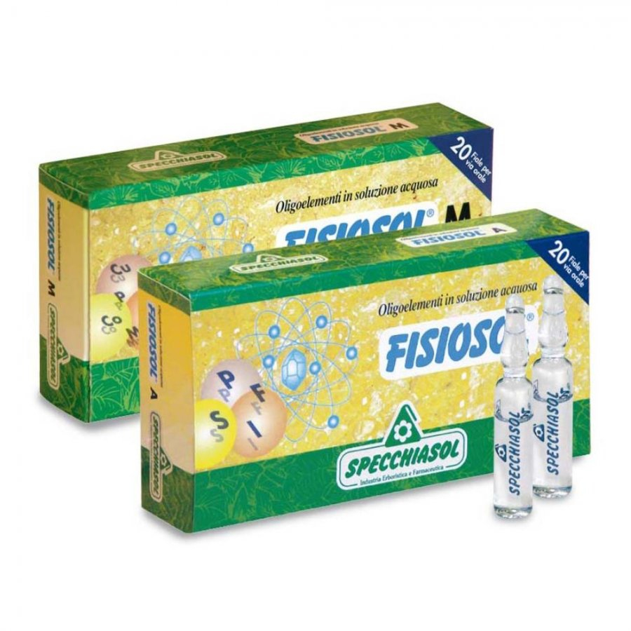 Specchiasol Fisiosol 2 Manganese-Rame Oligoelementi 20 Fiale