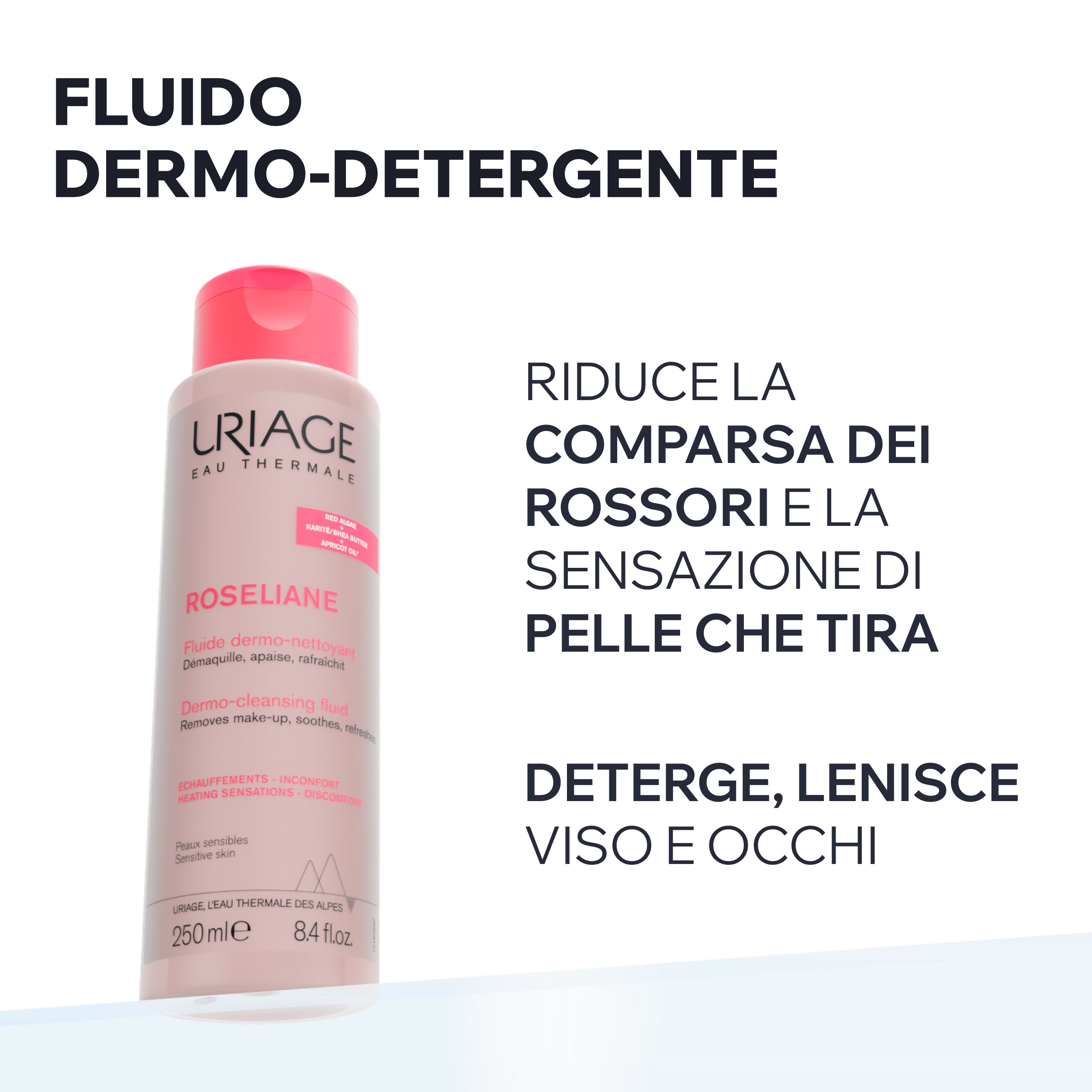 Uriage - Roseliane - Fluido Dermo-Detergente 250 ml