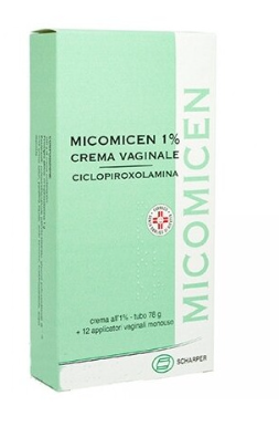 Micomicen Crema Vaginale Ciclopiroxolamina 78 gr + 12 applicatori