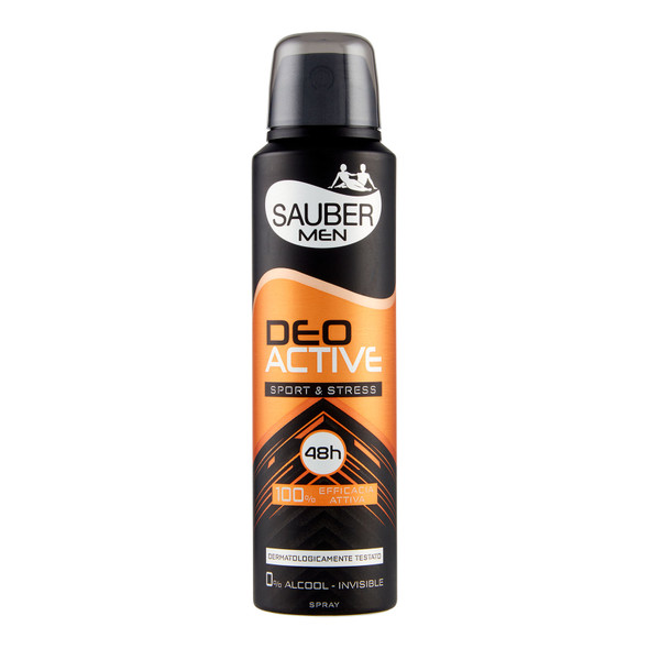 SAUBER MEN DEO ACTIVE SPORT 150 ML
