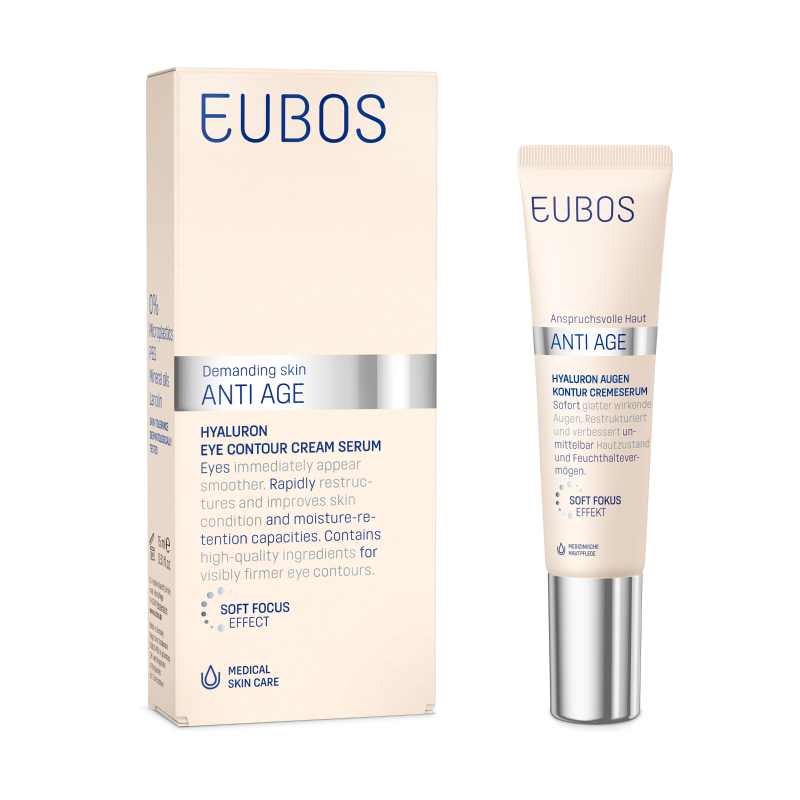 Eubos Hyaluron Eye Contour Siero Contorno Occhi 15 ml