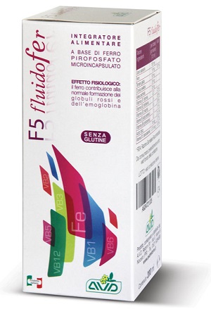 F5 Fluidofer Liquido Integratore Alimentare Ferro 200ml