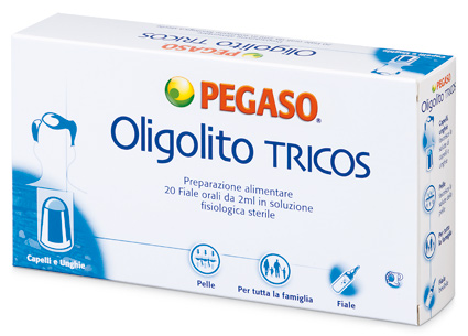 Pegaso Oligolito Tricos Integratore 20 Fiale 2 ml