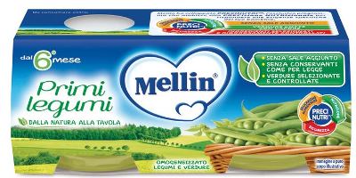 Mellin Omogeneizzato Primi Volumi 2 x 80 g