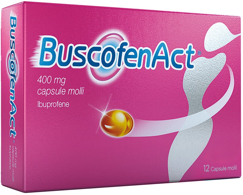 BuscofenAct 400mg - 12 Capsule Molli