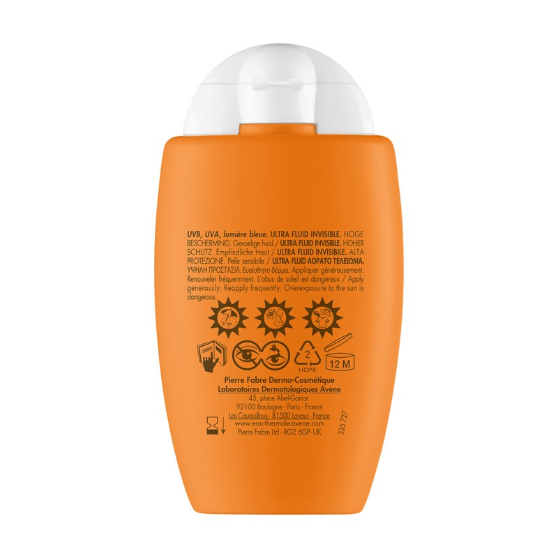 Eau Thermale Avène Ultra Fluid Invisibile Alta Protezione SPF50, 50ml 