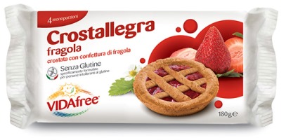 Vidafree Crostallegra Gusto Fragola Senza Glutine 180 g