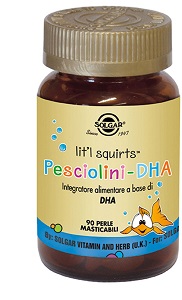 PESCIOLINI DHA 90 PERLE MASTICABILI