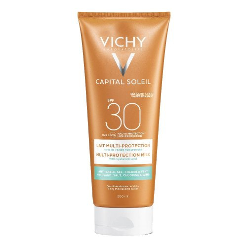 Vichy Capital Soleil Beach Protect SPF 30 - Latte solare multi-protezione corpo - 200 ml