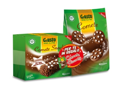 Giusto Comete Snack Senza Glutine 120 g