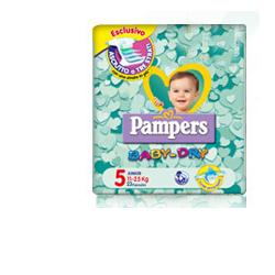 Pampers Baby Dry Junior Pacco Doppio 46 Pezzi Misura 5