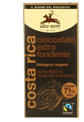 Alce Nero Tavoletta Cioccolato Extra Fondente Biologica 100 g