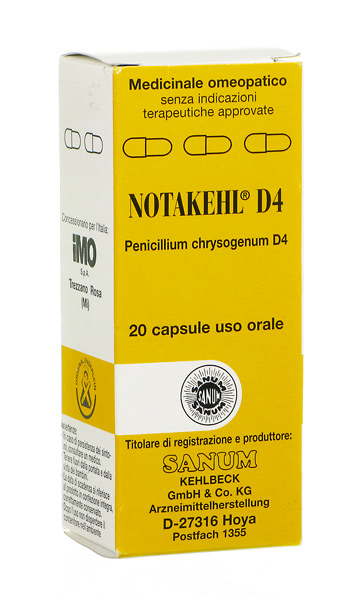 Imo Sanum Notakehl D4 Medicinale Omeopatico 20 Capsule