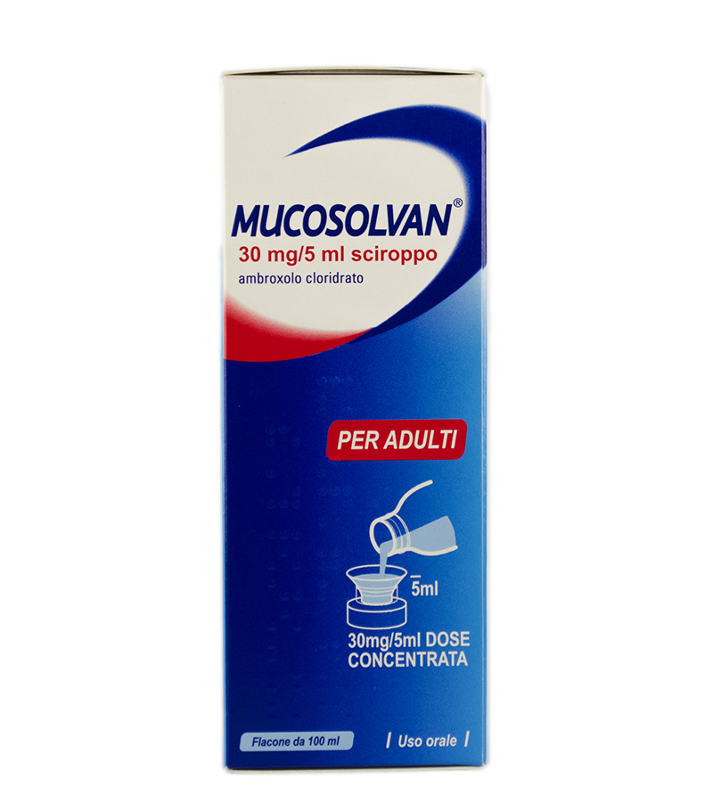 Mucosolvan Sciroppo Dose Concentrata 30 mg/5 ml Ambroxolo 100 ml