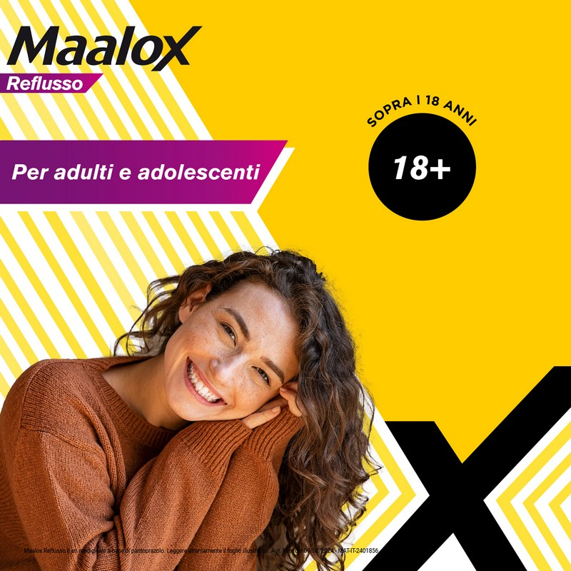 Maalox Reflusso 20 mg Pantoprazolo 14 Compresse