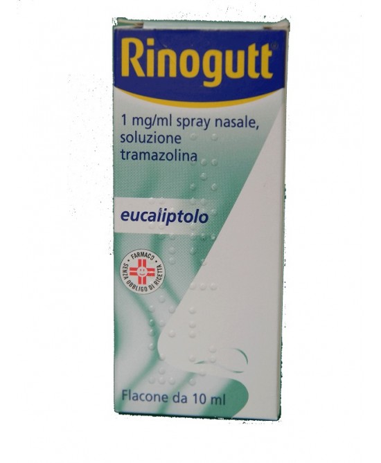 Rinogutt - Spray Nasale con Eucalipto - 10 ml