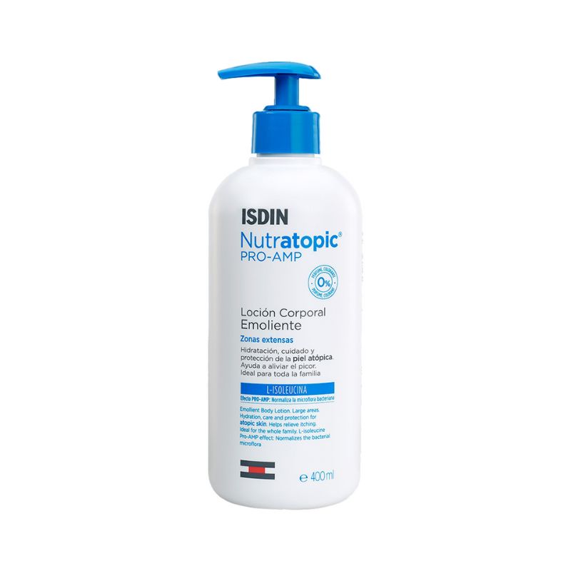 Isdin - Nutratopic PRO-AMP - Lozione Corpo Emolliente 400 ml
