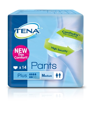 Tena Pants Plus Mutandina Assorbente Taglia XS 14 Pezzi