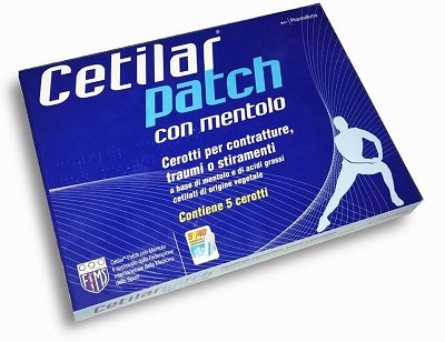 CETILAR PATCH MENTOLO 5PZ